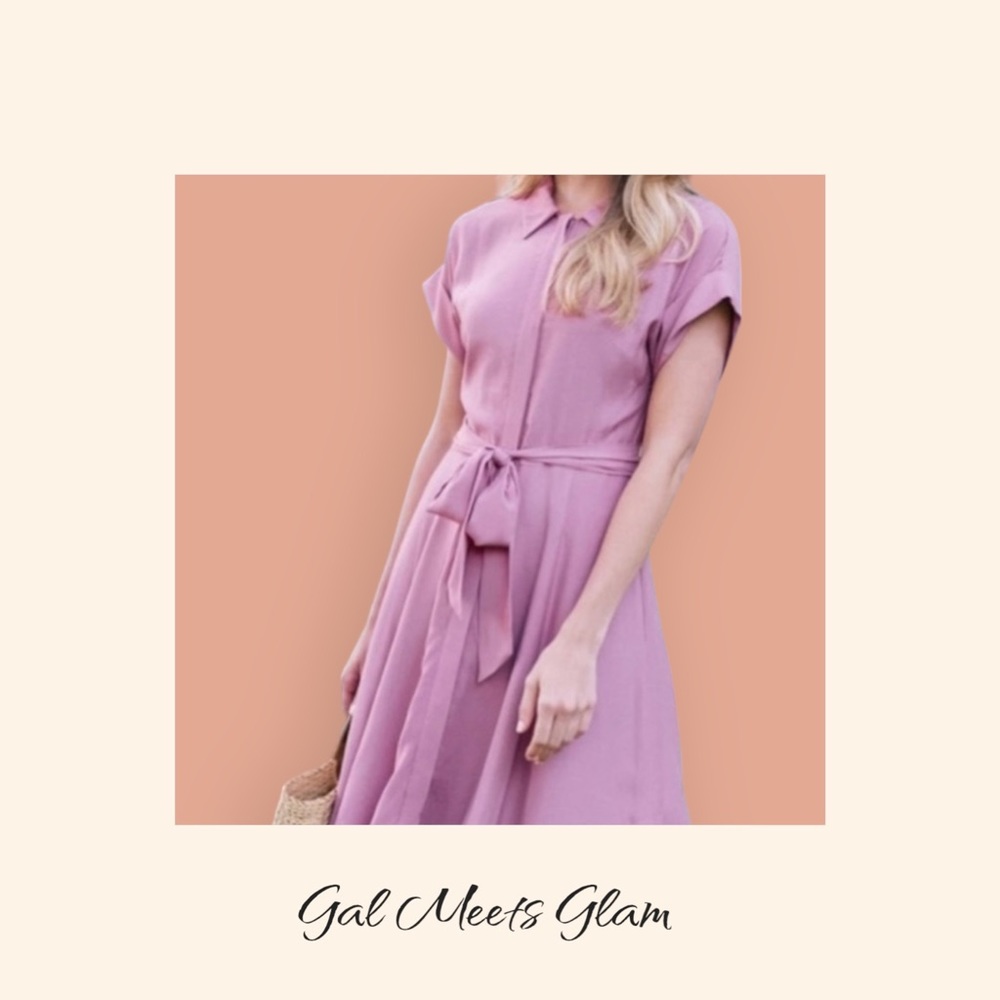 SALE!!!! 🌸🌸🌷🌷🌷Gal Meets Glam Women’s Shirt Dress 180$ Retail Price